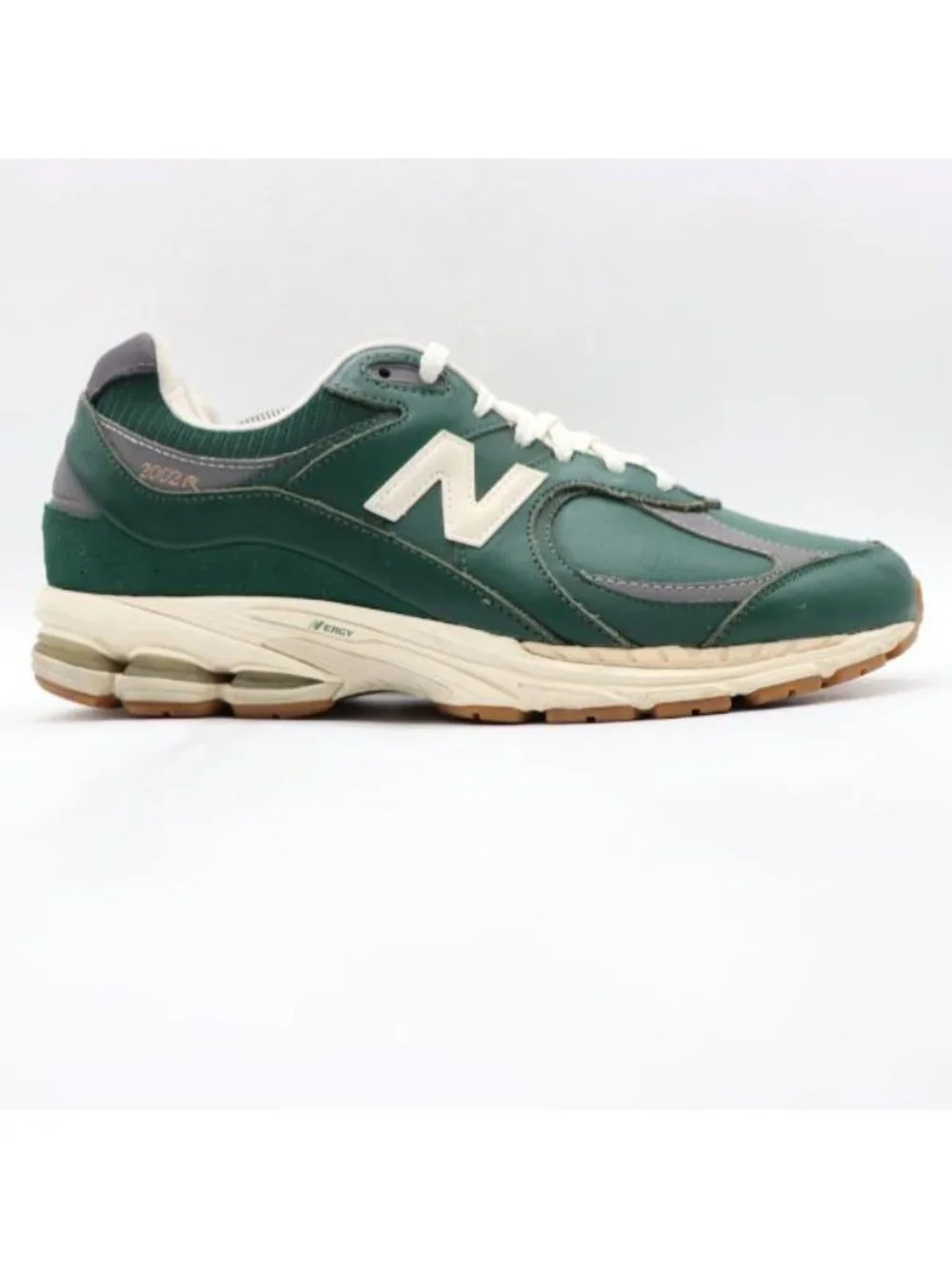 New Balance 2002R Vintage Leather Pack Green Men's Size 12 D Athletic Sneakers
